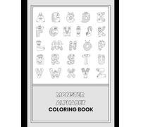 Monster Alphabet Coloring Book