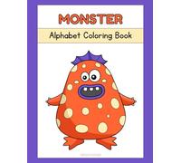 Monster Alphabet Coloring Book