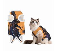 Monster Assemblage Recovery Suit for Dogs Cats After Surgery, Soft Cotton Post-Surgery Suit for Male and Female Pet