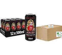 Monster Bad Apple 12 x 500ml New Flavour Energy Drink - Boxed Slamtech
