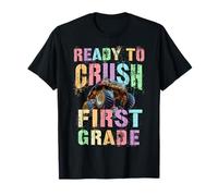 Monster Boy Ready to Crush First Grade Rockstar 1st Gr Rocks T-Shirt