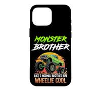 MONSTER BROTHER Like a Normal Brother but Wheelie Cool Case for iPhone 16 Pro Max
