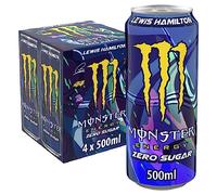 Monster Energy Lewis Hamilton Zero Sugar, 4 x 500 ml