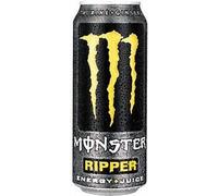 Monster Cans Ripper Yellow - 500Ml - Pack of 12