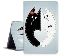 Monster Cat Case for iPad Pro 13 inch M4 2024, Shockproof PU Leather Folding Adjustable Stand Case with Auto Sleep/Wake for 13" iPad Pro M4 2024