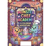 Monster Chef Academy: A Coloring Adventure 2
