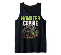 Monster Cookie Monster Truck Mothers Day Family Matching Tank Top