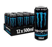 Monster Energy Absolutely Zero Sugar – 12 x 500 ml