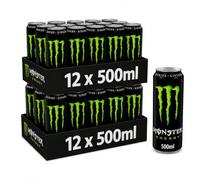 Monster Energy Drink Can 500 ml (Pack of 24)