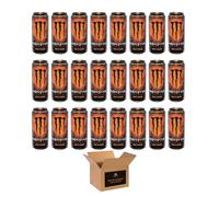 Monster Energy Drink Flavours | Juiced, Zero Sugar, Ultra, Monarch, Fiesta Mango, Strawberry Dreams, VR46, Punch | High Caffeine Sports Energy Drink | 500ml (Pack 24, Cosmic Peach Nitro)
