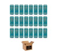 Monster Energy Drink Flavours | Juiced, Zero Sugar, Ultra, Monarch, Fiesta Mango, Strawberry Dreams, VR46, Punch | High Caffeine Sports Energy Drink | 500ml (Pack 24, Zero Sugar Ultra Fiesta Mango)