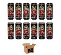 Monster Energy Drink Flavours | Juiced, Zero Sugar, Ultra, Monarch, Fiesta Mango, Strawberry Dreams, VR46, Punch | High Caffeine Sports Energy Drink | 500ml (Pack 12, Bad Apple)