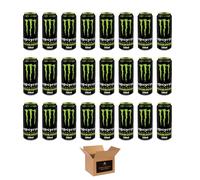 Monster Energy Drink Flavours | Juiced, Zero Sugar, Ultra, Monarch, Fiesta Mango, Strawberry Dreams, VR46, Punch | High Caffeine Sports Energy Drink | 500ml (Pack 24, Energy-ZeroSugar)