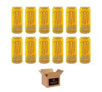 Monster Energy Drink Flavours | Juiced, Zero Sugar, Ultra, Monarch, Fiesta Mango, Strawberry Dreams, VR46, Punch | High Caffeine Sports Energy Drink | 500ml (Pack 12, Ripper Juiced)