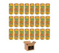 Monster Energy Drink Flavours | Juiced, Zero Sugar, Ultra, Monarch, Fiesta Mango, Strawberry Dreams, VR46, Punch | High Caffeine Sports Energy Drink | 500ml (Pack 24, Khaotic)