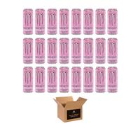 Monster Energy Drink Flavours | Juiced, Zero Sugar, Ultra, Monarch, Fiesta Mango, Strawberry Dreams, VR46, Punch | High Caffeine Sports Energy Drink | 500ml (Pack 24, Strawbery Dreams)