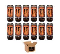 Monster Energy Drink Flavours | Juiced, Zero Sugar, Ultra, Monarch, Fiesta Mango, Strawberry Dreams, VR46, Punch | High Caffeine Sports Energy Drink | 500ml (Pack 12, Cosmic Peach Nitro)