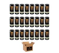 Monster Energy Drink Flavours | Juiced, Zero Sugar, Ultra, Monarch, Fiesta Mango, Strawberry Dreams, VR46, Punch | High Caffeine Sports Energy Drink | 500ml (Pack 24, Zurine Zinger Reserve)