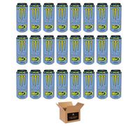 Monster Energy Drink Flavours | Juiced, Zero Sugar, Ultra, Monarch, Fiesta Mango, Strawberry Dreams, VR46, Punch | High Caffeine Sports Energy Drink | 500ml (Pack 24, VR46 Zero Sugar)