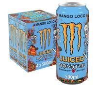 Monster Energy Drink Mango Loco 4 x 500 ml