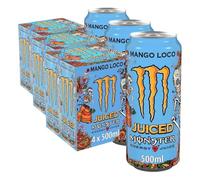 Monster Energy Drink Mango Loco 4 x 500 ml (Pack of 3)