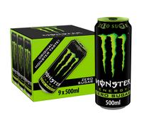 Monster Energy Drink Original Green Zero Sugar 9x500ml