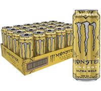 Monster Energy Drink Ultra Gold Cans 24 x 500mL
