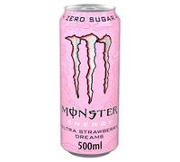 Monster Energy Drink Ultra Strawberry Dreams Zero Sugar 500ml