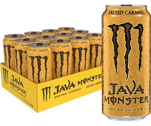 Monster Energy Java Salted Caramel 444ml x12 Coffee Energy Drink