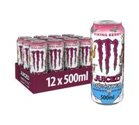 Monster Energy Juiced Viking Berry Energy Drink 500ml 12 Pack