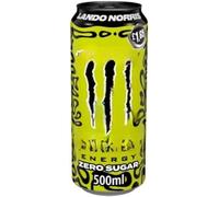 Monster Energy Lando Norris Zero Sugar Energy Drink 24 x 500ml Cans | Zero Sugar | B Vitamins | Taurine | Guarana | Limited Edition
