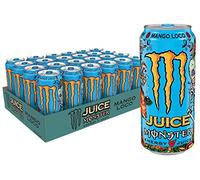 Monster Energy Mango Loco Energy Juice 473 ml | Energy + Juice, Energy Drink, Pack of 24