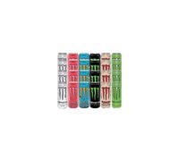 Monster Energy Mega Mixed Variety Pack x24 with Free Sticker Pack, Original, Ultra, Ultra Paradise, Pipeline Punch, Mango Loco, Monster Pacific Punch