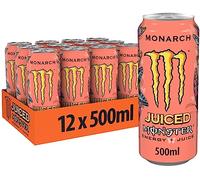 Monster Energy Monarch, 12 x 500 ml, disposable box, with a mix of peach and necttarin