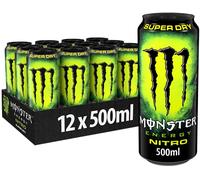 Monster Energy Nitro Super Dry, 12 x 500 ml, disposable box