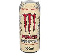 Monster Energy Pacific Punch, 12 x 500 ml, disposable box, with a mix of raspberry, guava and cherries
