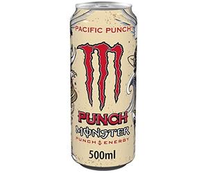 Monster Energy Pacific Punch, 12 x 500 ml, disposable box, with a mix of raspberry, guava and cherries