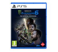 Monster Energy Supercross 6 - The Official Videogame (PS5):All skill levels welcome, Career, Rhythm Attack split-screen, Helmet Editor & Track Editor
