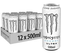 Monster Energy Ultra Drink Can - 500 ml |Pack of 12