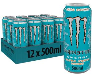 Monster Energy Ultra Fiesta, 12 x 500 ml, disposable can, zero sugar and zero calories