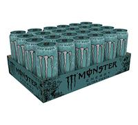 Monster Energy Ultra Fiesta Mango, Sugar Free Energy Drink, 16 Ounce (Pack of 24)