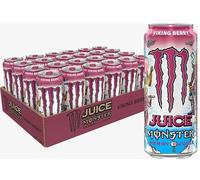 Monster Energy Viking Berry 500ml Energy Drink, Pack of 24 x 500 ml Cans - By Kandy Collection