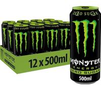 Monster Energy Zero Sugar Tin (12x 0.5 liters)