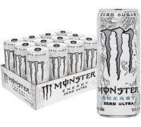 Monster Energy Zero Ultra, Sugar Free Energy Drink, 10.5 Ounce (Pack of 12)