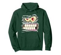 Monster Face Halloween Matching Costume Zombie Mummy Men Kid Pullover Hoodie