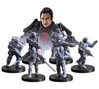 Monster Fight Club Cyberpunk Red Combat Zone Miniatures: Arasaka Starter