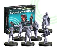 Monster Fight Club Cyberpunk Red Combat Zone Miniatures: Edgerunners 2 Starter Gang