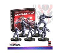 Monster Fight Club Cyberpunk Red Combat Zone Miniatures: Maelstrom Starter Gang
