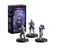 Monster Fight Club Cyberpunk Red, Combat Zone The Board Game Gangs Expansion: Observe and Secure (Arasaka Gonks)