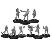 Monster Fight Club Cyberpunk Red Miniatures Bundle: Generation Red A, B and Rockerboys (3 Items)